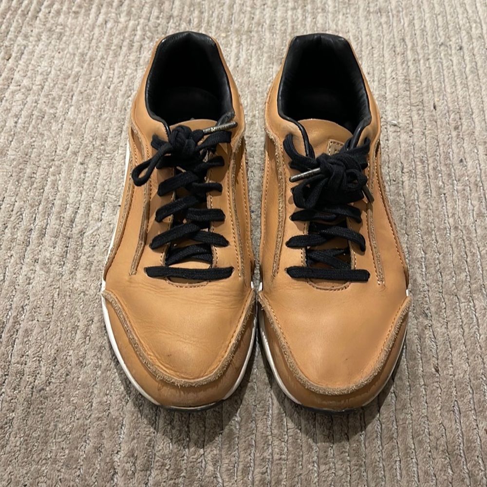 Opening Ceremony camel colored sneakers